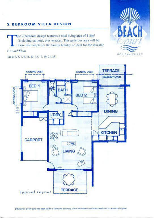 At Beach Court Holiday Villas Airlie Beach Bagian luar foto